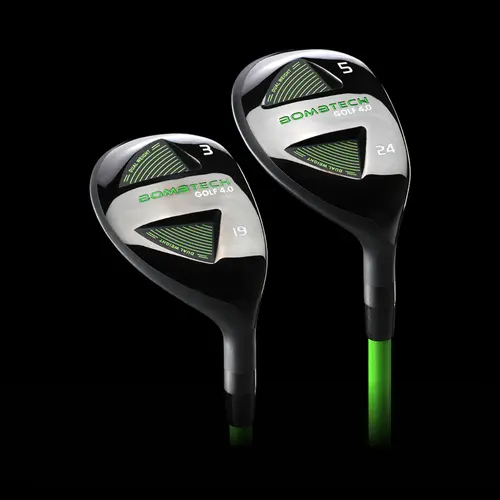 Golf Hybrid Set, Golf Equipment with Dual Cavity Design, Graphite Shaft for Higher Club Speed & Long Shots, Easy To Hit, More Distance