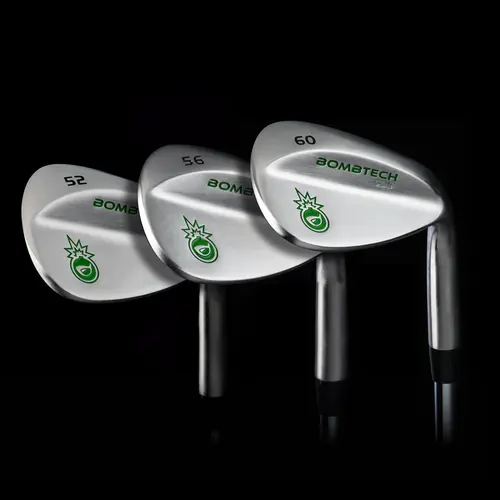 3-Piece Golf Wedge Set, 304 Stainless Steel Oversized Golf Clubs for Short Game, High Forgiveness and Spin Control - 52, 56, 60 Lofts