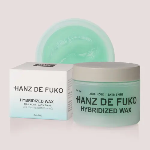 Hanz De Fuko Hybridized Wax Hair Styler for Adults - Medium Hold, Satin Shine, Smooth Defined Curls, Eucalyptus-Infused Moisturizing Haircare Mousse & Gel, Moisturize