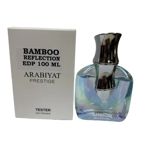 TESTER Arabiyat Prestige Bamboo Reflection EDP Tester - 3.4 fl oz Men's Aromatic Aquatic Fragrance with Bergamot, Lemon, Spicy, Lavender Notes - Single Item