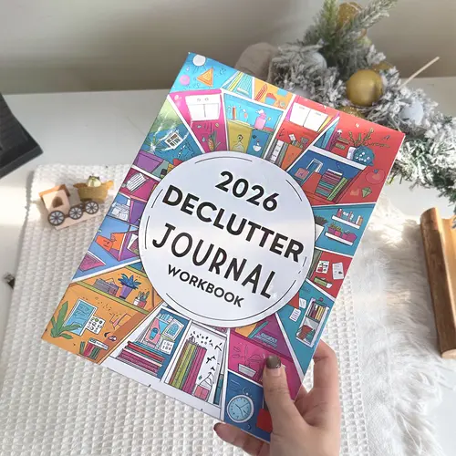 2026 Cleaning & Organization Tool Kit - Declutter Journal Workbook, Household Planning Supplies, Weekly-Monthly-Annual Checklists, Home Schedule, Storage Tips, Housework Plan, Versatile Gift for Housewarming, Family & Friends
