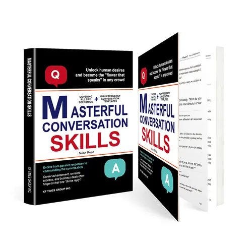 Psychology & Relationships Book - Practical Confidence-Boosting Guide with Engaging Conversation Skills, Classic Q&A, Social Eloquence Secrets, Casual Chat Templates, Clever Response Frameworks, Date Application Tools to Turn Interactions Around