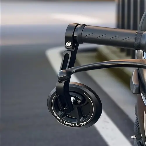 Universal Motorcycle Modified Rearview Mirror Aluminum Alloy Round Handlebar Reflector Retro Handlebar Mirror Accessories
