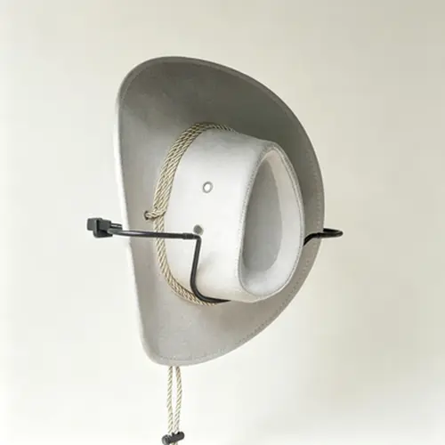 Cowboy Hat Holder for Car Foldable Hat Rack Keeps Hat Shape Easy Install Car Hat Holder Organizer for Truck SUV Headrest Western Hat Storage Holder for Travel Rodeo Ranch Daily Driving Use