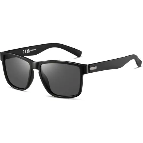 KIMORN Polarized Square Full-Rim Sunglasses for Women, Men's Classic Fashion Anti-Ultraviolet Sunglasses, Plastic Tac Frames, Ideal for Driving & Outdoor Activities, Men's Sunglasses,summeroutfits,vacationoutfits,beachoutfits