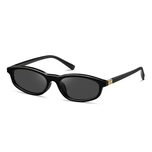 KIMORN Oval Cat Eye Polarized Sunglasses for Women, Y2K Vintage Style, for Travel Beach Daily Wear ,Fall Style Shade Back to School SummerVibes