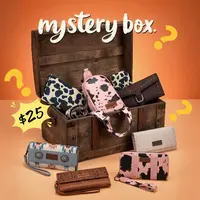 Wrangler Western Blind Box 1Pcs Or 2PCs One Box Wallet, Handbag, Crossbody Bag, and Sling Bag
