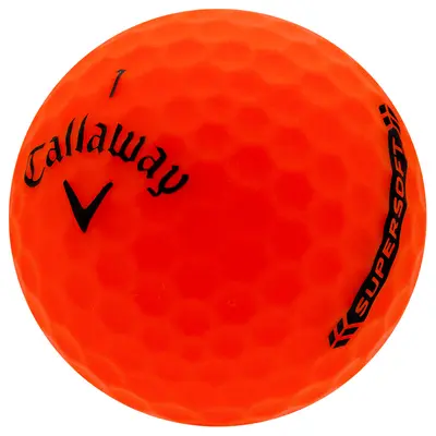 Callaway Supersoft Matte Orange - Mint Golf Balls