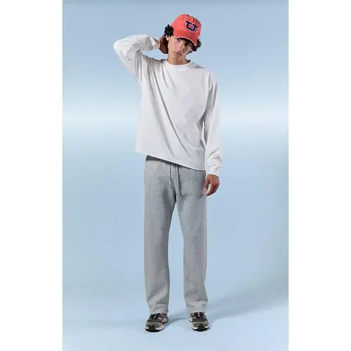 Pacsun Men's Gray Johnny Fleece Straight Sweatpants
