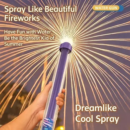 3pcs Water Gun Fireworks, Bulk Squirt Water Blaster Guns, Firework Spray Water Soaker Toy Toys for Pool Party Outdoor Summer Water Games #Summervibes
