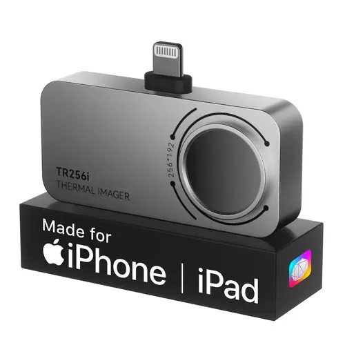 MILESEEY TR256i Thermal Imager for Iphone 256 x 192 Infrared High Resolution, High Precision Thermal Imager, Thermal Imager for Smartphones and Tablets, 5°F~1112°F Temperature Range Infrared Camera