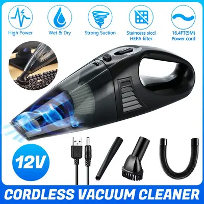 Cordless Handheld Vacuum Cleaner, Mini Vacuum with HEPA Filter, USB Rechargeable Car Vacuum Cleaner for Home and Pet Hair#DealsForYouDays