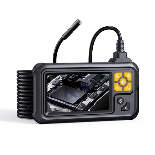 Endoscope Camera with 4.3" LCD Screen Inspection Cameras, HD 1080P Endoscope Camera, 16.5ft Semi-Rigid Cord Borescope with Light, IP67 Waterproof Borescope with 8 Adjustable LED Lights, 178° Wide-Angle Borescope Camera, 2000mAh Battery, Gifts for Mens out
