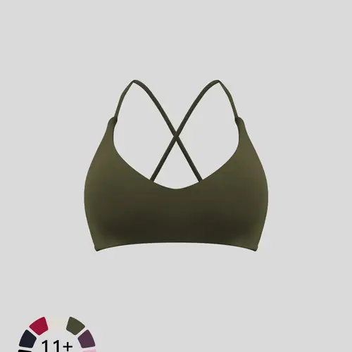 Cloud-Soft Yoga Bra, Quick-Dry Cross-Back Sports Bra, Workout Bra, Sportswear Bra for High-Intensity Fitness, Running and Training, Casual Underwear, All-Season Sporty Style, Quick Drying Bra, Sport Bras