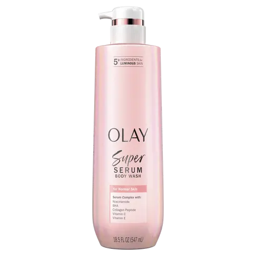 Olay Super Serum Body Wash, Normal Skin