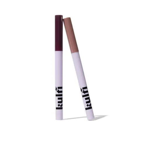 Your Way Lip Liner Duo - Staining Lip Liner, Up to 10hr wear, Creamy, No tugging, with Peptides