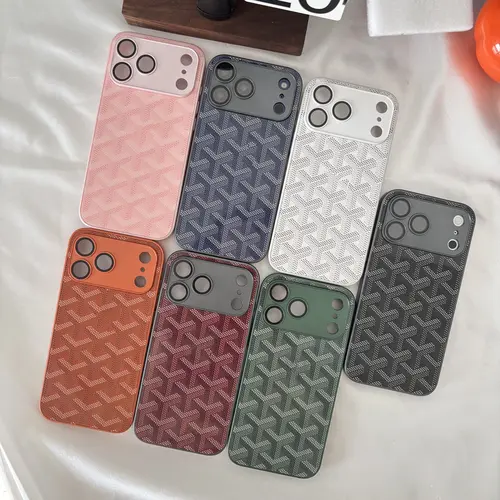Matte Glass Handheld Protective Cover with Protector for iPhone 15 Pro Max, 16, 17 - Customized Pattern, High-End Feel, Scratch Resistance, Snug Fit, Easy Access Mobile Phone Accessory