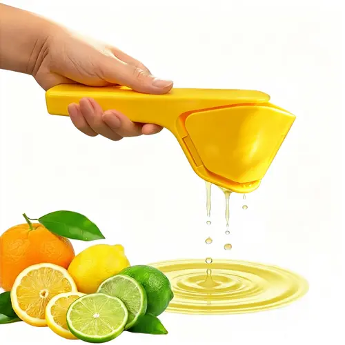 DGAPHRO Lemon Squeezer, Effortless Manual Flat Lime Juicer Squeezer, Hand Citrus Juicer Press,Folds Design For Saving Space Storage, Easy to Make Juice From Lemon, Lime, Cirtus, Orange, Fruits.
