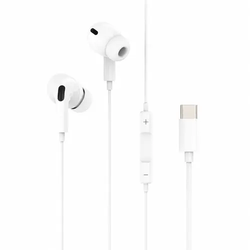 USB C Wired Earbuds Ear Buds for iPhone 17/16/15 Series Galaxy S26 S25 S24 Z Fold 7/6, Google Pixel 10/9/8, In Ear USB C Earbuds [Microphone & Volume Control] Plug & Play Wired Headphones Deep Base Earplugs, Stereo, Electronic, Noise