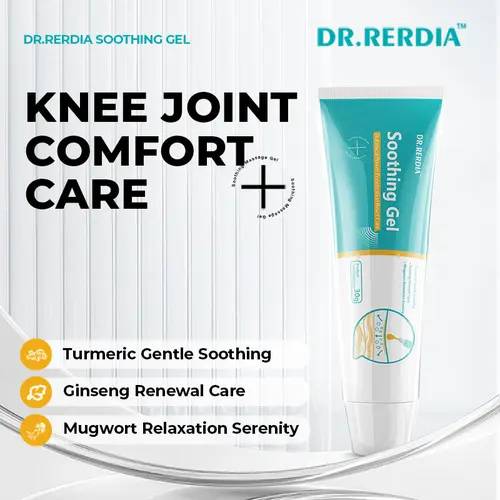 [In Stock]DR.RERDIA Soothing Gel with Ginseng, Ginger & Mugwort for Gentle Knee Joint Care