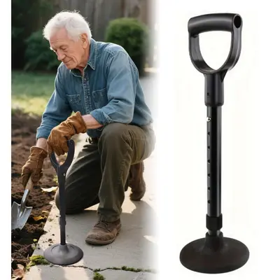 Adjustable Walking Cane for Seniors, Elderly Lift Assist Healthcare Equipment, Floor-to-Ground Standing Aid