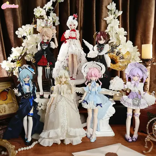 Paradox World Series BJD Blind Box, Cute Collection 1/8 Ball Jointed Doll, Kawaii BJD Action Figure Toys Birthday Christmas Gifts for Girls Boys Sealed Hobby Box Random Surprise Set
