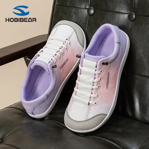 HOBIBEAR men’s and women’s barefoot shoes with a wide last, everyday casual sports shoes, breathable gradient colors, comfortable walking shoes for spring and autumn fashion tiktokshopspringglowup