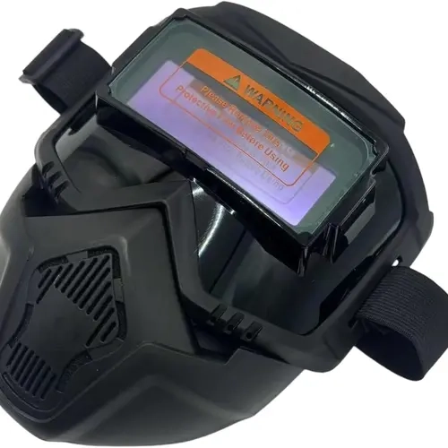 Industrial Auto-Darkening Welding Helmet - Heavy-Duty, Impact-Resistant, Eco-Friendly Solar-Powered Safety Gear for Carpentry, Cutting, Grinding, TIG/MIG Metalworking | Tools & Hardware Welding Accessories