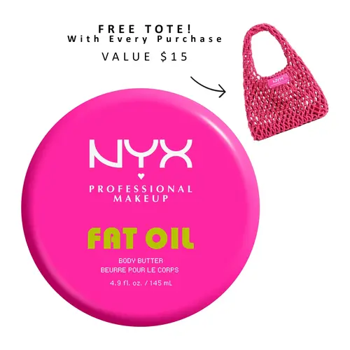 [NEW] Suga Baddie Fat Oil Body Butter, Avocado Oil and Shea Butter, 24 HR Hydration, Fast Absorbing, Whipped Formula, Vegan & Cruelty-Free, NYX Professional Makeup