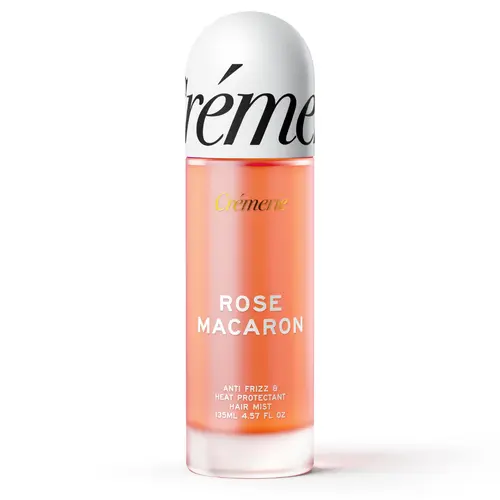Cremerie Rose Macaron Hair Mist | Fresh Floral Gourmand | Heat Protectant & Anti Frizz