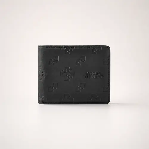 UNDER THINKER Signature RFID Wallet for Men, Slim Bifold Faux Leather Wallet with 7 Card Slots, X-Slot Access, Gift Box Included SSP