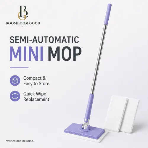 Towel Mop Convenient Cleaning Mop Home Cleaning Tools Microfiber Cleaning Mop (no Cloth Included)