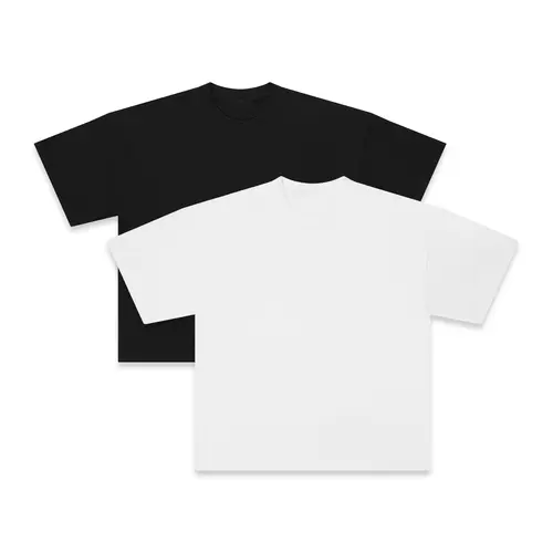 300 GSM 'Black and White' Core T-Shirt V2 (Bundle)