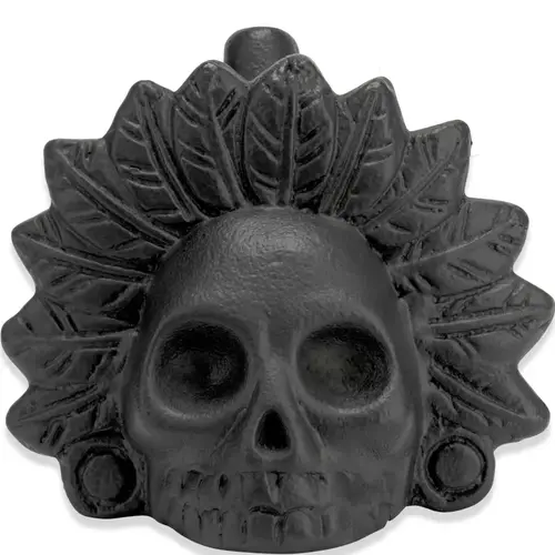 125+ dB Aztec-Inspired Skull Whistle | Terrifying Scream Sound Effect, Easy Blow Halloween Prank Whistle for Parties, Scary Fun & Horror Effects