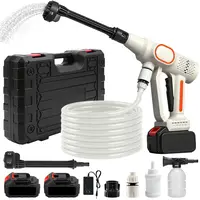 21V Cordless Pressure Washer with Charger Base, Portable Bottle Power Washer for Car, Home & Garden#summerfinds toolupgrade