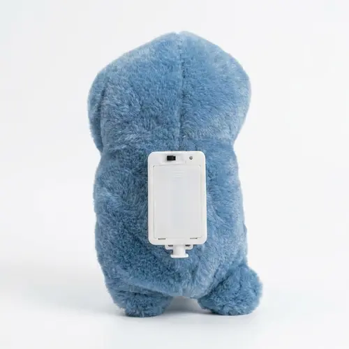 Breathing Electronic Pet Teddy Bear Stuffed Animal - Baby Unisex Sleep Aid, Soothing Musical Tones, Realistic Breathing Action, Lighted Features, Kids' Bedtime & Playtime Toy Gift