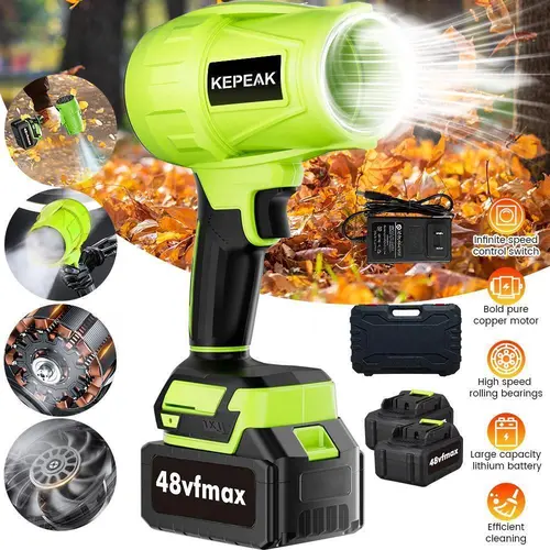 【Summerfinds】Turbo Plus Car Dryer Blower - Portable Cordless Car Accessories for Cleaning, Outdoor Dust Removal, Valentine’s Day Gift, Cars Accessories