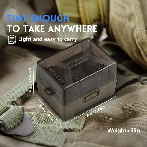 ARMNEXT In-Ear Tactical Bluetooth Earplugs - 31dB NRR Hearing Protection, Bluetooth 5.4, 50H Battery Life, Mobile Devices Connectivity, Headphone Port, IPX5 Waterproof Headphones, Active Noise Cancellation, Charging Support for Shooting, Outdoor Fun, Secu