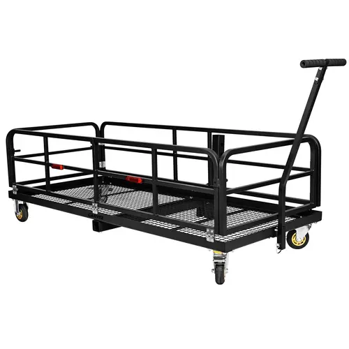 [Garvee] Heavy Duty Collapsible Hitch Mount Cargo Carrier, 500 lbs load capacity steel luggage rack compatible with 2-inch receiver. Rust-resistant durable frame with quick easy assembly, universal fit for SUV, pickup truck, trailer and RV.