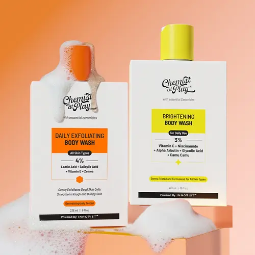 Gentle Exfoliating Body Wash and Brightening Boost Body Wash