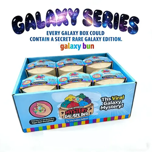 Jumbo Galaxy Dumpling Squishy Stress Balls, Funny Expression Bun Shaped Fidget Squeeze Toy, Flexible Skin-Friendly TPR Slow Rebound Decompression Item, Portable Desktop Kids Toy, Cool Gifts for Kids & 9-10 Girls