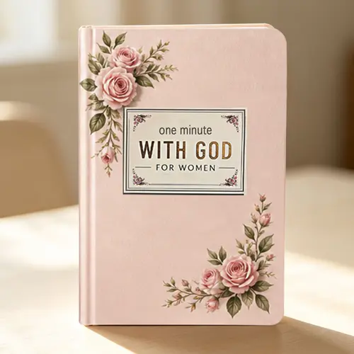 Back to school 2026 One Minute with God for Women, 365 Days Devotional Journal,Portable Daily Reflections,Self-Improvement Journal，Simplified Bible for Women and Beginners,erfect Gift for Holidays, Birthdays,