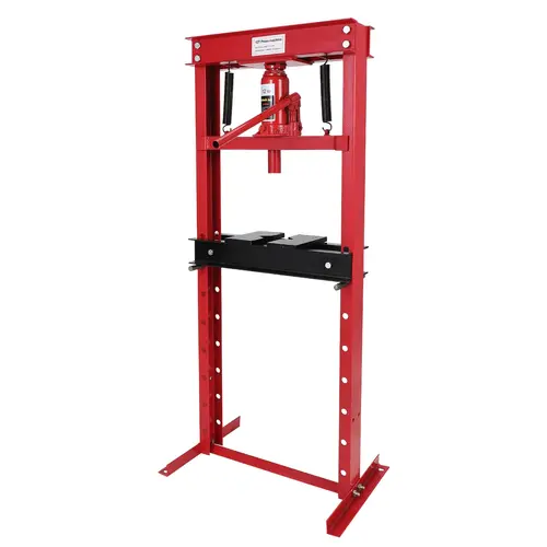 GARVEE New Upgraded Heavy-Duty 6t/12t/20t Hydraulic Shop Press - Adjustable H-Frame Bench Press with Pressure Relief Valve, Carbon Steel Plate, Ideal for Automotive Bearings, Bushings, Bending Jobs, Garage Use