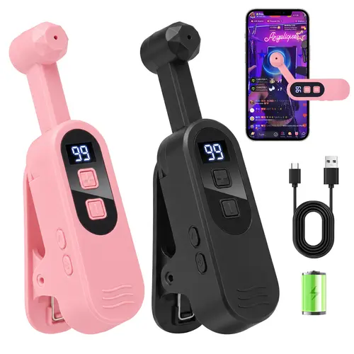 2026 New Rechargeable Mobile Phone Automatic Screen Tapper, Adjustable 1-99 Speed Levels Auto Clicker, Portable Fast Touch Simulator Accessory for Tasks & Rewards