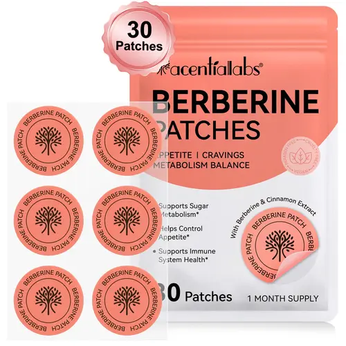 Acentialabs Berberine Patches - 30 patches per bag