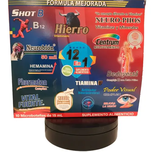 12-in-1 Multivitamin with improved formula