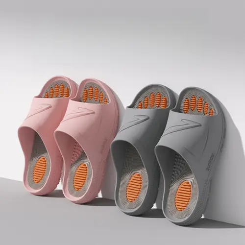 Acupressure Massage Slides for Men Women | Non-Slip Ultra Soft Home Slippers for Foot Pain Relief & Plantar Fasciitis