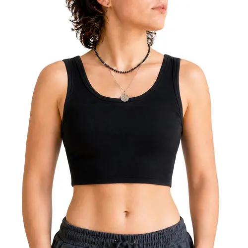 CuteStreet FTM Chest Binder for Transgender Individuals - Elevated Band Pullover, Adjustable Strap Sleeveless Tank Top Shapewear for Casual, Birthday, Wedding, Thanksgiving, Easter Occasions
