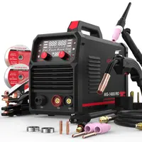 YESWELDER MIG-140DS-PRO 140Amp 4-in-1 MIG Welder | Gas/Gasless MIG, Lift TIG & Stick Welding, Synergic Control, Dual Voltage 110/220V & Digital Display Welding Machine toolupgrade