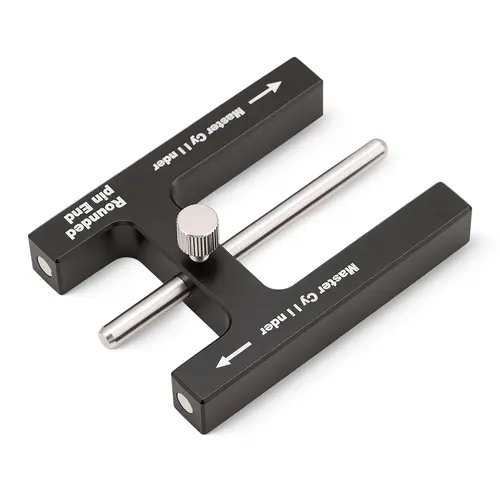 GJANSH Brake Adjustment Tool, Brake Booster Rod Adjustment Tool, Brake booster with master cylinder,Pushrod Power For Adjustable Braking Distance of Brake Pedal(N48 Magnetic CNC Aluminum)